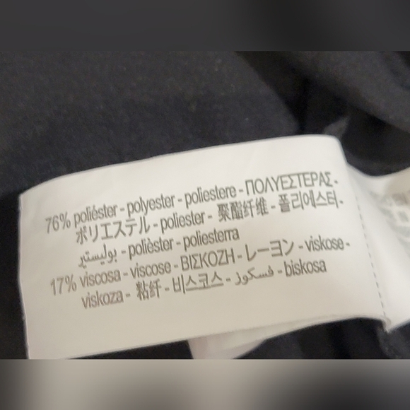 Zara Front Pleat Mini Skirt With Side Zipper Womens Size Small - Picture 4 of 11